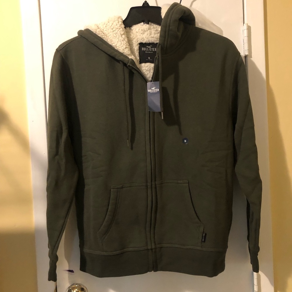 NTW Hollister hoodie Army Green